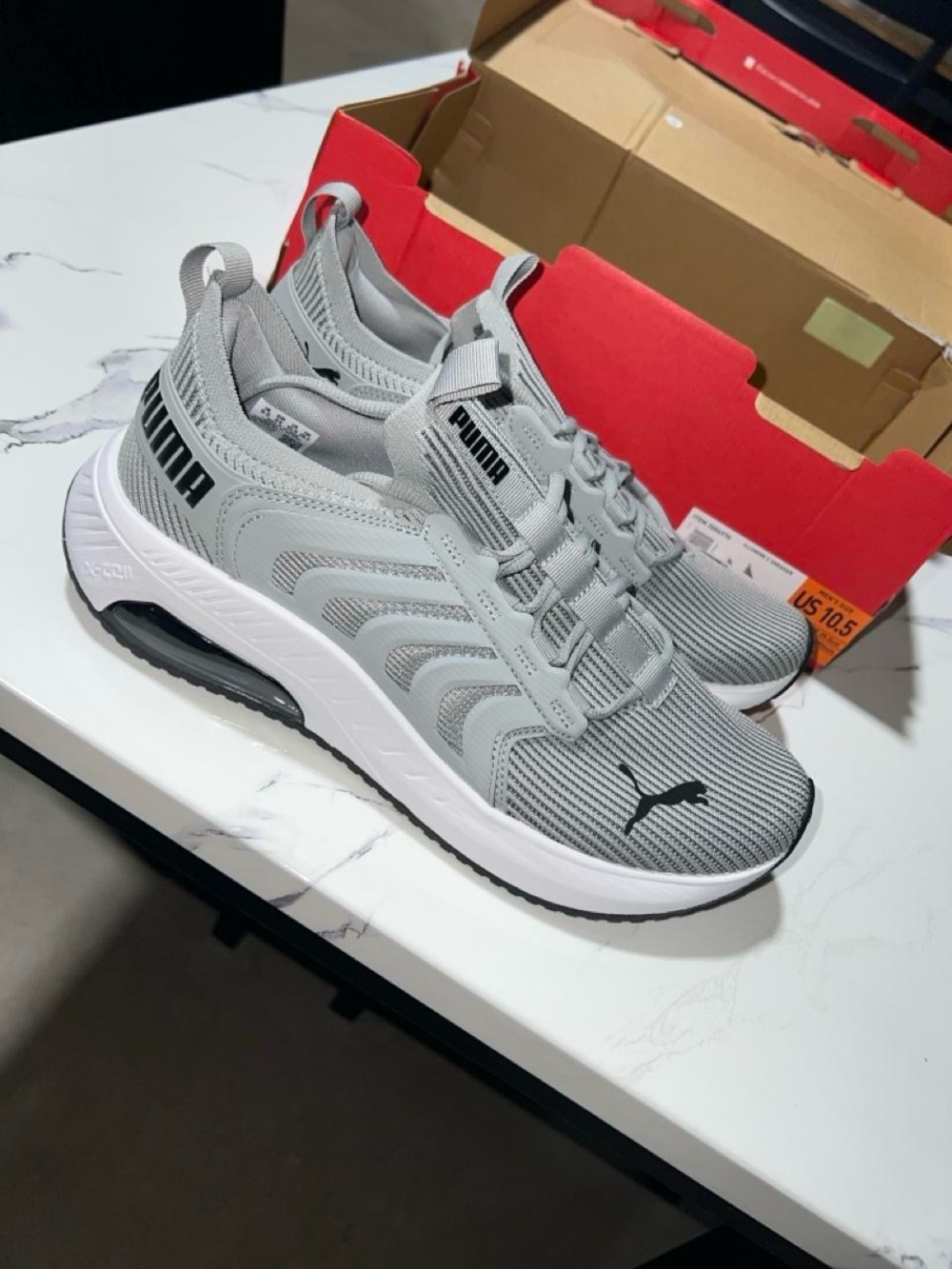 PUMA Illumine C Men’s Size 10.5 Gray X-CELL Sneakers New in Box